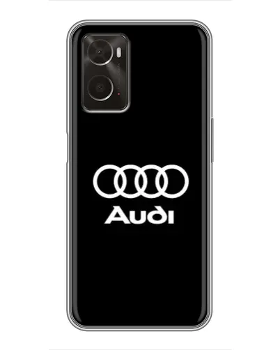 Чехол для OPPO A96 с картинкой «Классическое лого Audi»