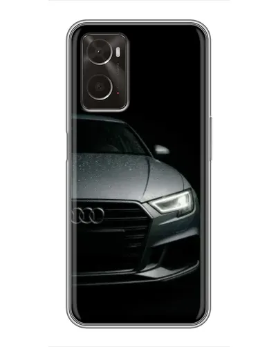 Чехол для OPPO A96 с картинкой «Audi — детализация кузова»