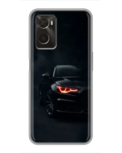 Чехол для OPPO A96 с картинкой «Audi — хищный взгляд»