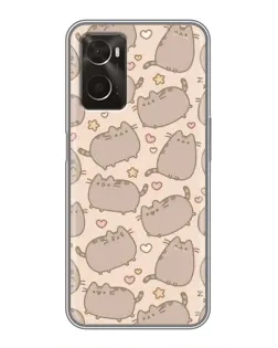 Чехол для OPPO A96 с картинкой «Маленькие Пушины»