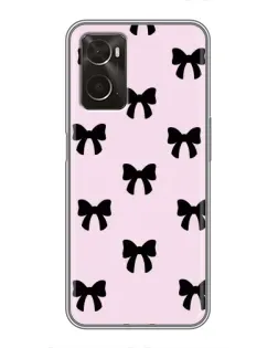 Чохол для OPPO A96 з картинкою «Чорні банти Coquette» Чохол для OPPO A96 з картинкою «Чорні банти Coquette»