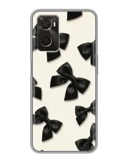 Чохол для OPPO A96 з картинкою «Чорні бантики» Чохол для OPPO A96 з картинкою «Чорні бантики»