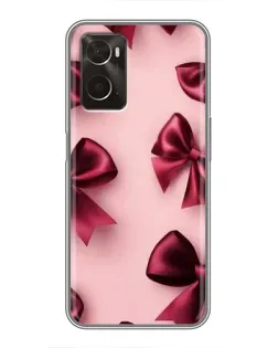 Чохол для OPPO A96 з картинкою «Бордовий атлас» Чохол для OPPO A96 з картинкою «Бордовий атлас»