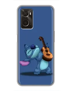 Чехол для OPPO A96 с картинкой «Стич с укулеле» Чехол для OPPO A96 с картинкой «Стич с укулеле»