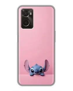 Чехол для OPPO A96 с картинкой «Stitch выглядывает» Чехол для OPPO A96 с картинкой «Stitch выглядывает»
