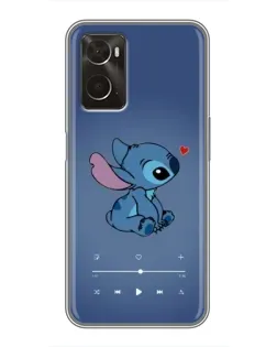 Чехол для OPPO A96 с картинкой «Музыкальный Stitch» Чехол для OPPO A96 с картинкой «Музыкальный Stitch»