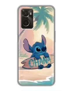 Чехол для OPPO A96 с картинкой «Стич на серфе» Чехол для OPPO A96 с картинкой «Стич на серфе»