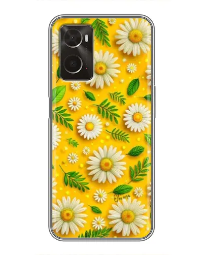 Чехол для OPPO A96 с картинкой «Ромашковое солнце»
