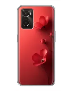 Чехол для OPPO A96 с картинкой «Маковые соцветия» Чехол для OPPO A96 с картинкой «Маковые соцветия»