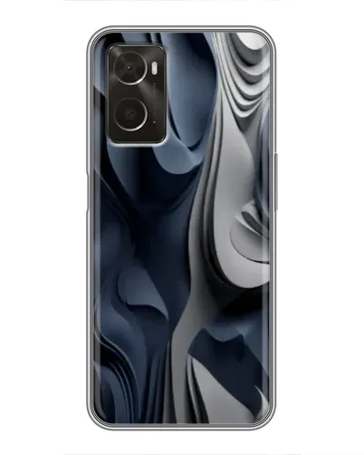 Чохол для OPPO A96 з картинкою «Об'ємні сині складки» Чохол для OPPO A96 з картинкою «Об'ємні сині складки»