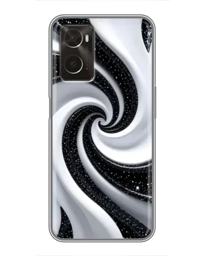 Чохол для OPPO A96 з картинкою «Чорно-біла спіраль» Чохол для OPPO A96 з картинкою «Чорно-біла спіраль»