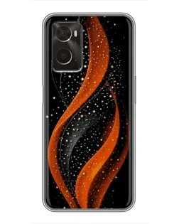 Чохол для OPPO A96 з картинкою «Вогняна зоряна хвиля»