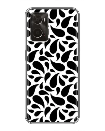 Чохол для OPPO A96 з картинкою «Контрастні чорні краплі» Чохол для OPPO A96 з картинкою «Контрастні чорні краплі»