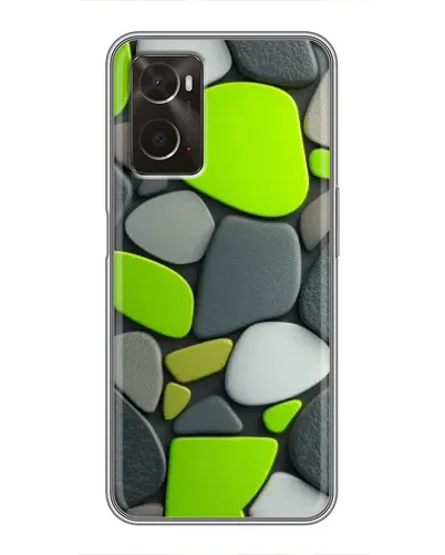 Чохол для OPPO A96 з картинкою «Яскрава неонова галька» Чохол для OPPO A96 з картинкою «Яскрава неонова галька»