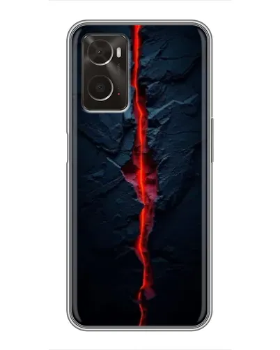 Чохол для OPPO A96 з картинкою «Червона лавова тріщина» Чохол для OPPO A96 з картинкою «Червона лавова тріщина»