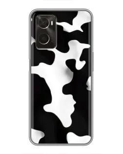 Чохол для OPPO A96 з картинкою «Чорно-біла пляма»