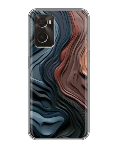 Чохол для OPPO A96 з картинкою «Кольорові хвилі каньйону» Чохол для OPPO A96 з картинкою «Кольорові хвилі каньйону»