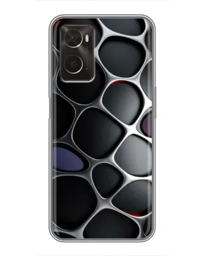 Чохол для OPPO A96 з картинкою «Об'ємна темна решітка» Чохол для OPPO A96 з картинкою «Об'ємна темна решітка»