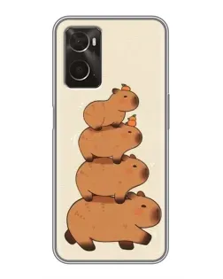 Чохол для OPPO A96 з картинкою «Вежа з капібар»