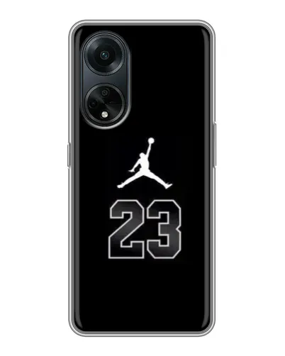 Чохол для OPPO A98 з картинкою «Jordan Flight 23»