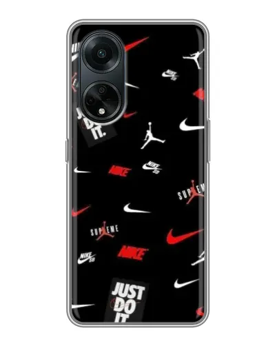 Чохол для OPPO A98 з картинкою «Nike Mix Pattern»