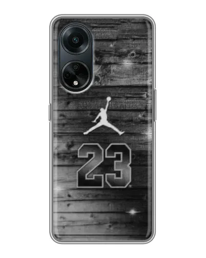 Чохол для OPPO A98 з картинкою «Jordan Carbon 23»