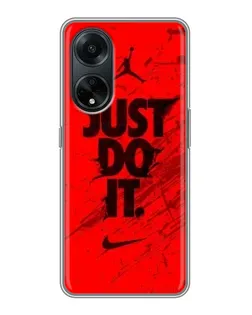 Чохол для OPPO A98 з картинкою «Nike Just Do It»
