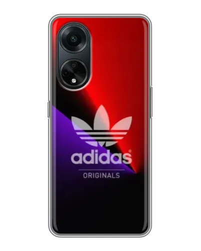 Чохол для OPPO A98 з картинкою «Adidas Red Neon»