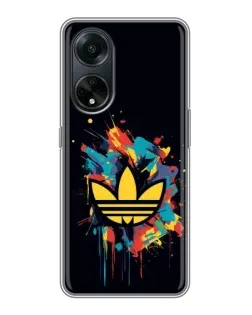 Чохол для OPPO A98 з картинкою «Adidas Splash»