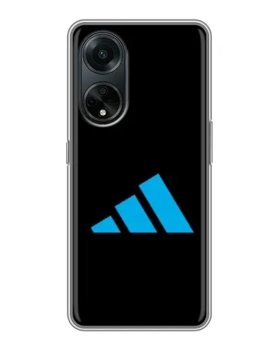 Чохол для OPPO A98 з картинкою «Adidas Cyan Logo»