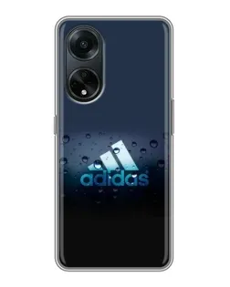 Чохол для OPPO A98 з картинкою «Adidas Water Drops»