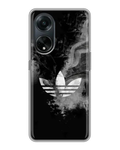 Чохол для OPPO A98 з картинкою «Абстрактний дим Adidas»
