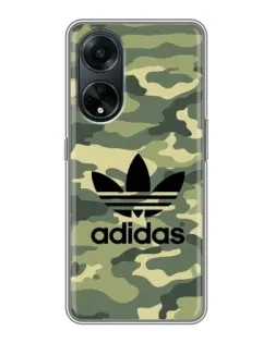 Чохол для OPPO A98 з картинкою «Мілітарі стиль Adidas»