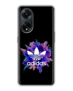 Чохол для OPPO A98 з картинкою «Вибух фарб Adidas»