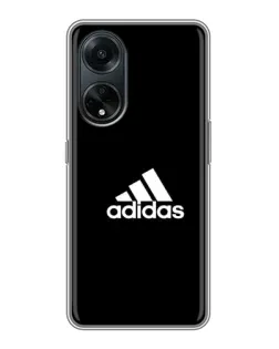 Чохол для OPPO A98 з картинкою «Чорна класика Adidas»