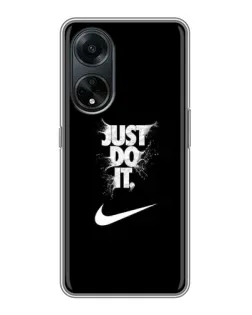 Чохол для OPPO A98 з картинкою «Текстовий принт Nike»
