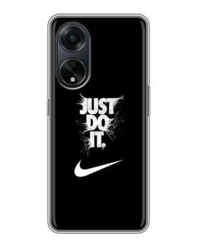 Чохол для OPPO A98 з картинкою «Текстовий принт Nike»
