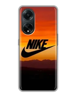 Чохол для OPPO A98 з картинкою «Nike — вечірній горизонт»
