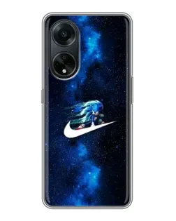 Чохол для OPPO A98 з картинкою «Зірковий шлях Nike»
