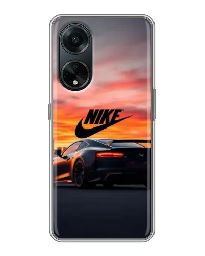 Чохол для OPPO A98 з картинкою «Nike та суперкар»