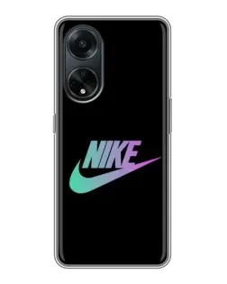 Чохол для OPPO A98 з картинкою «Nike — міська ніч»