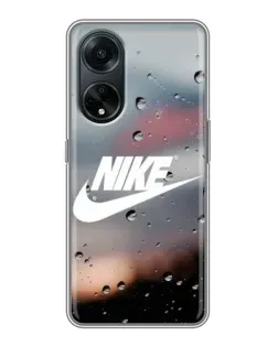 Чехол для OPPO A98 с картинкой «Nike в стиле ретро»