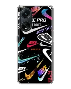 Чехол для OPPO A98 с картинкой «Nike — роскошь»