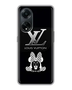 Чохол для OPPO A98 з картинкою «LV та Мінні Маус»