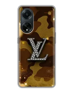 Чохол для OPPO A98 з картинкою «Камуфляжний Louis Vuitton»