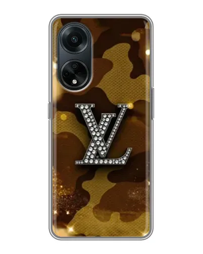 Чохол для OPPO A98 з картинкою «Камуфляжний Louis Vuitton»