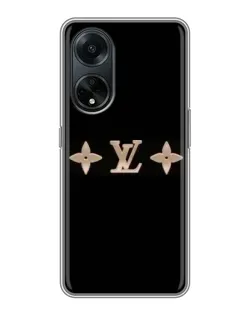 Чохол для OPPO A98 з картинкою «Louis Vuitton — мінімалізм»