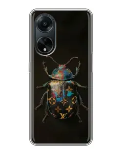 Чохол для OPPO A98 з картинкою «LV — мармуровий принт»