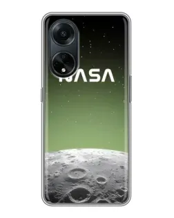 Чехол для OPPO A98 с картинкой «NASA — лунный градиент» Чехол для OPPO A98 с картинкой «NASA — лунный градиент»