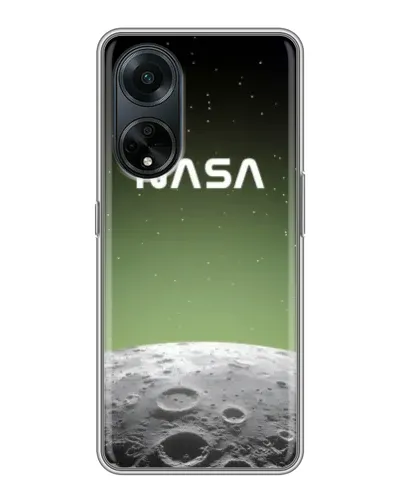 Чехол для OPPO A98 с картинкой «NASA — лунный градиент»